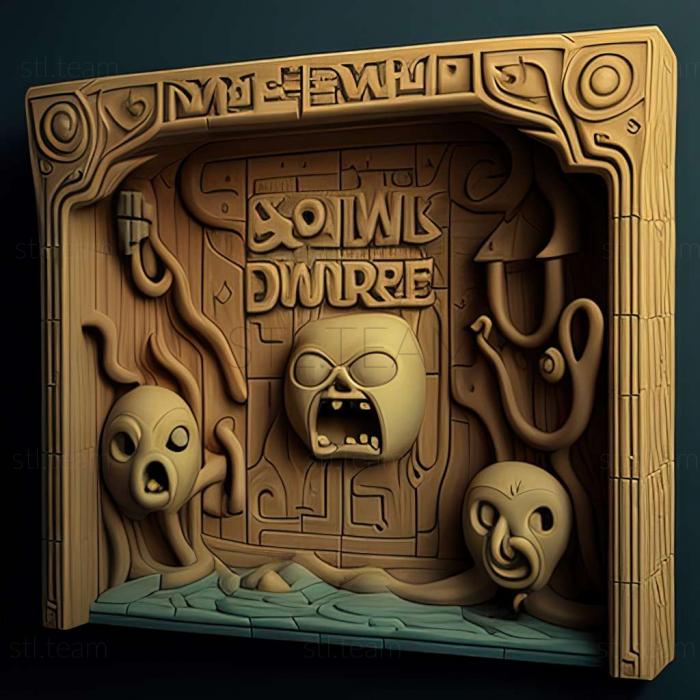 3D модель Adventure Time Explore the Dungeon Because I DONT KNOW (STL)